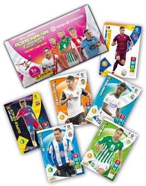Adrenalyn XL - LaLiga Santander 2021-22 - cartas basicas - plus entrenador - cartas faltantes