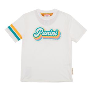 Camiseta Panini con logo multicolor